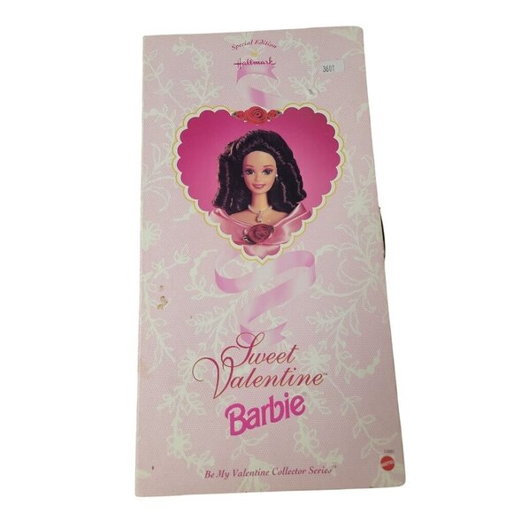 1995 Sweet Valentine Barbie Doll 14880 Mattel Hallmark Special Edition New W/Box - Picture 2 of 5